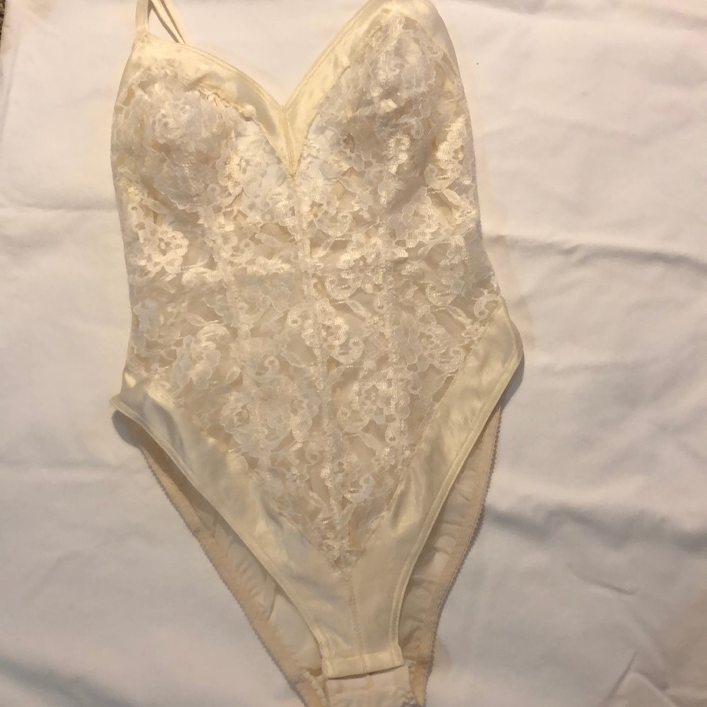 Victoria Secret lace trimmed teddy